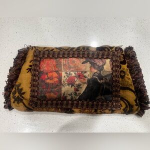 Vintage Tapestry Throw Pillow
